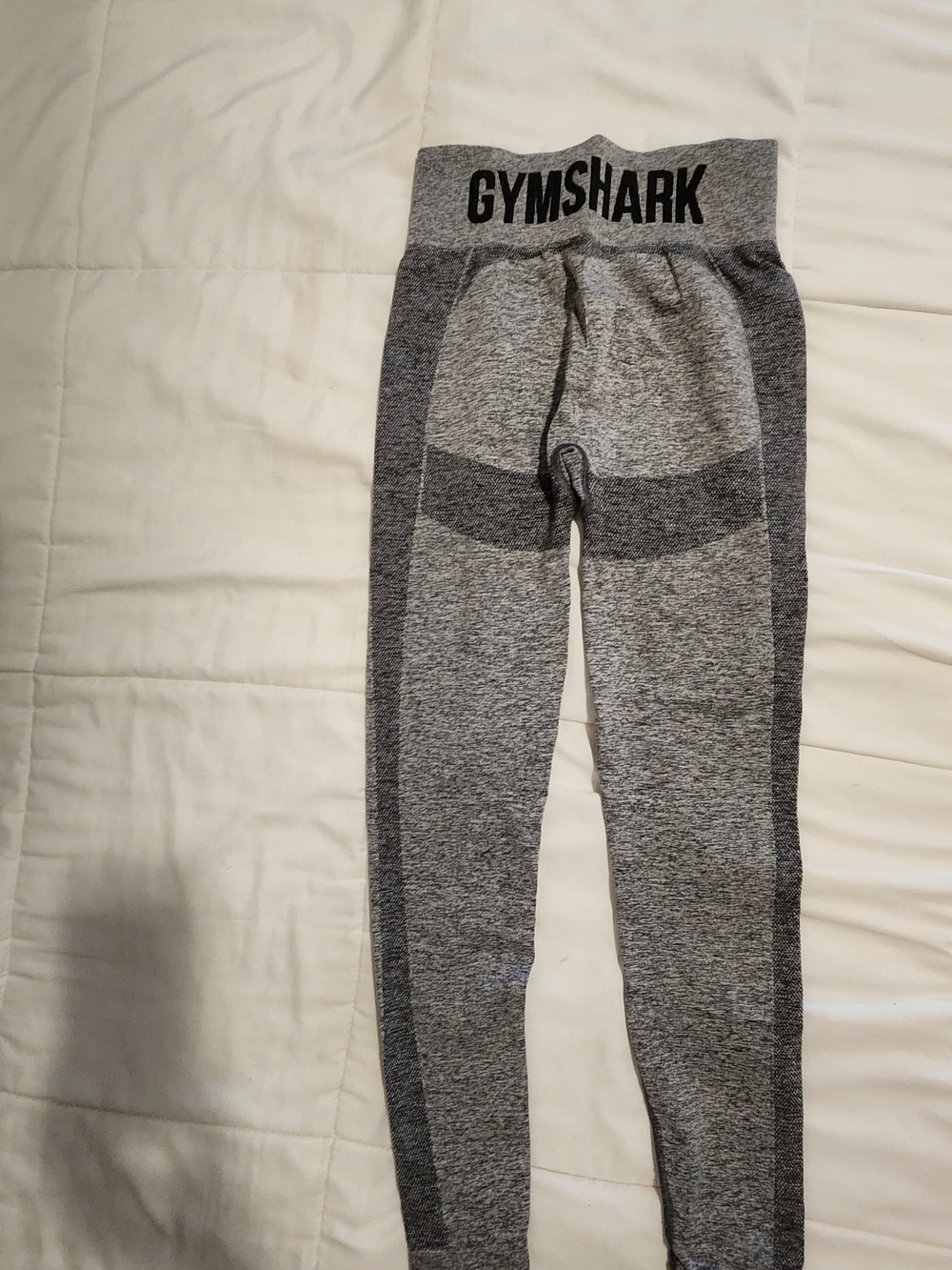 Gymshark Kids Grey Seamless Athletic Leggings